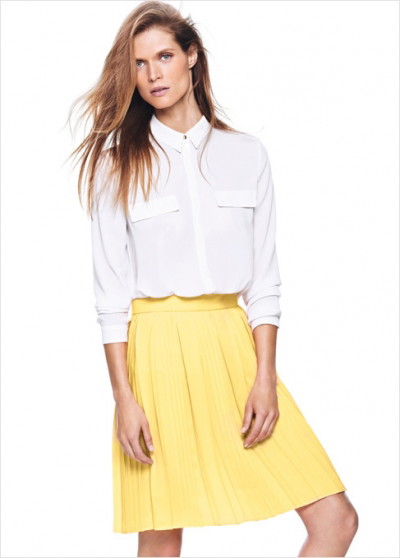Małgosia Bela w lookbooku Mango na wiosnę 2013