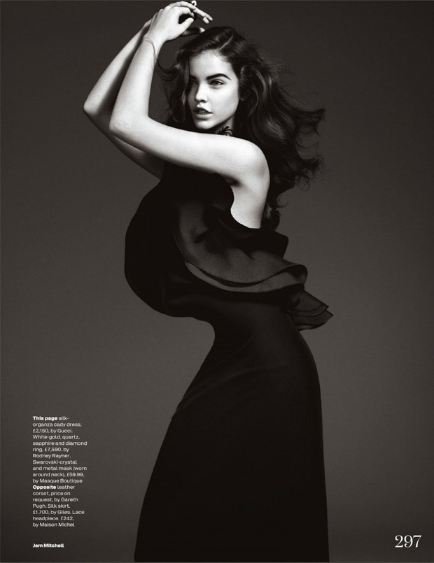 Sexy Barbara Palvin w ELLE UK - nowa dziewczyna DiCaprio?