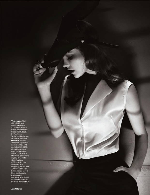 Sexy Barbara Palvin w ELLE UK - nowa dziewczyna DiCaprio?