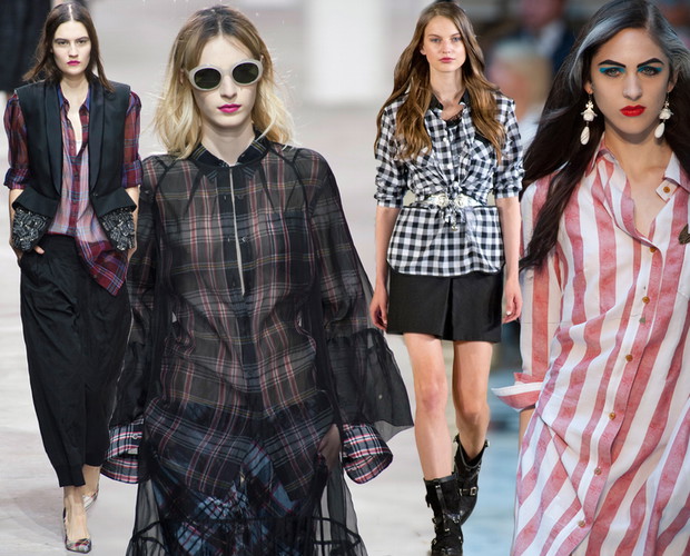 Sylwetki z pokazów: Dries van Noten, Dries van Noten, Alexis Mabille, Vivienne Westwood / fot. Imaxtree