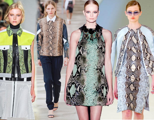 Sylwetki z pokazów: Proenza Schouler, Preen, Gucci, Erdem / fot. Imaxtree