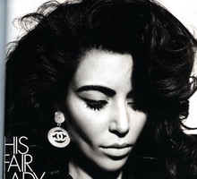 Kim Kardashian w ELLE US!