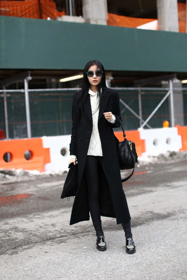 Street fashion: najlepiej ubrane modelki NY Fashion Week