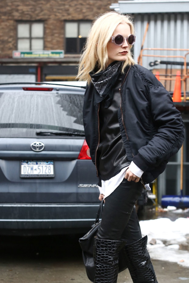 Street fashion: najlepiej ubrane modelki NY Fashion Week