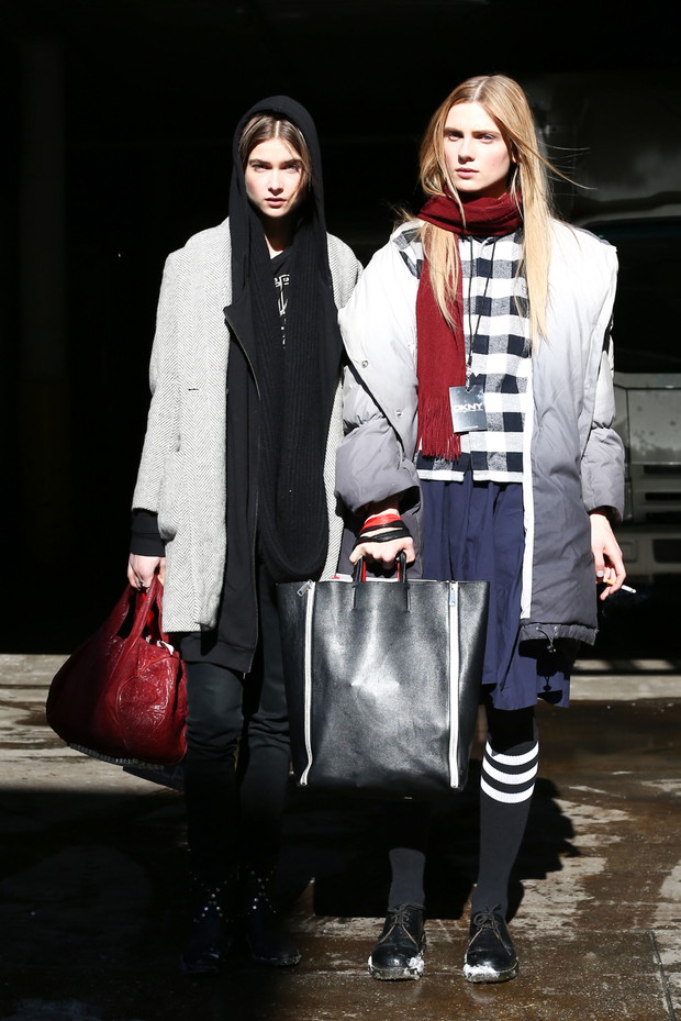 Street fashion: najlepiej ubrane modelki NY Fashion Week