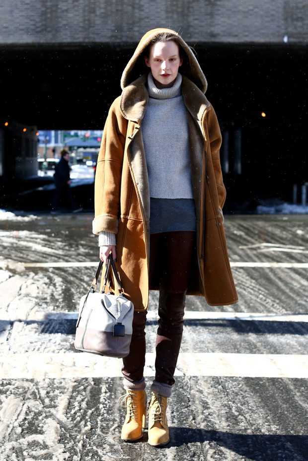Street fashion: najlepiej ubrane modelki NY Fashion Week