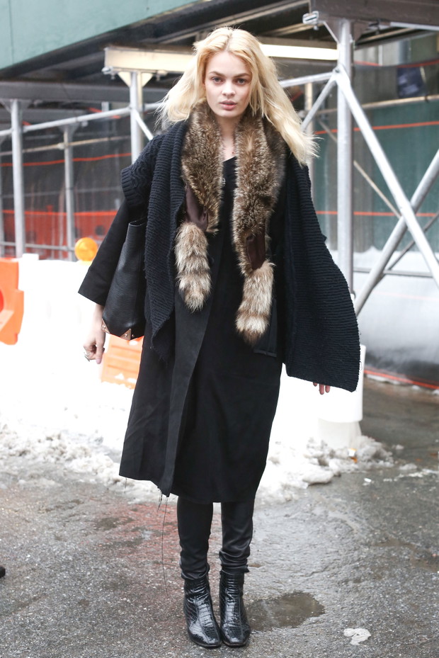 Street fashion: najlepiej ubrane modelki NY Fashion Week