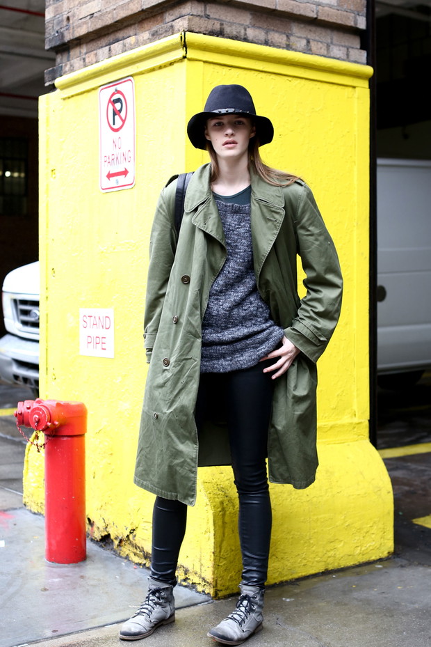 Street fashion: najlepiej ubrane modelki NY Fashion Week