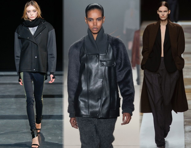 Trendy jesień-zima 2013/2014: Tibi, Alexander Wang, Theyskens