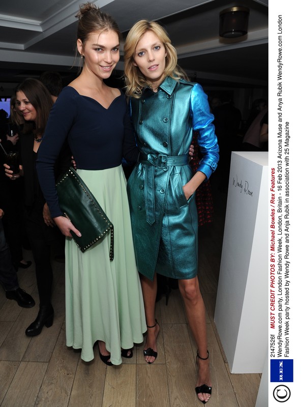 Gwiazdy na London Fashion Week jesień-zima 2013/2014