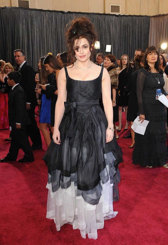 Helena Bonham Carter na rozdaniu Oscarów 2013, fot. East News