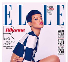 Rihanna w kwietniowym ELLE UK!