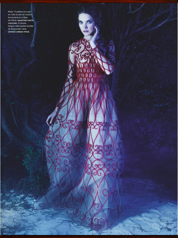Natalia Vodianova w kreacjach haute couture: Dior, Chanel...