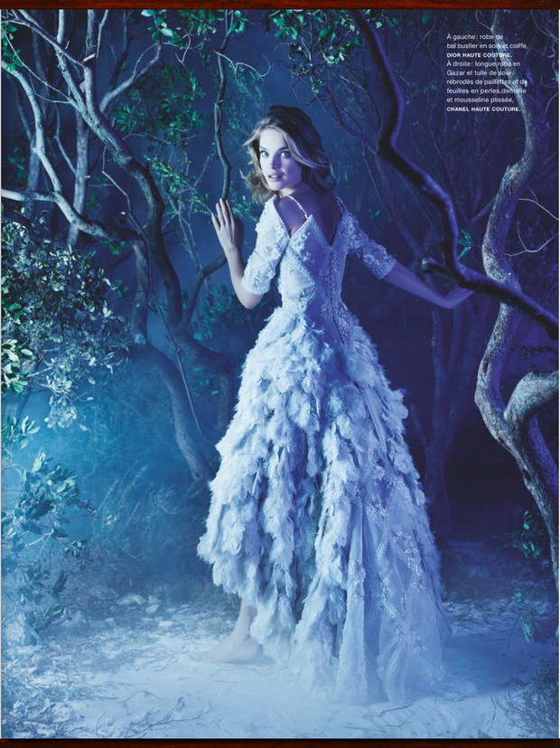 Natalia Vodianova w kreacjach haute couture: Dior, Chanel...