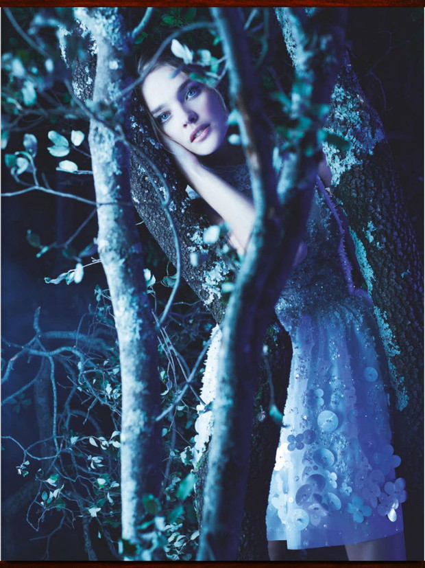 Natalia Vodianova w kreacjach haute couture: Dior, Chanel...