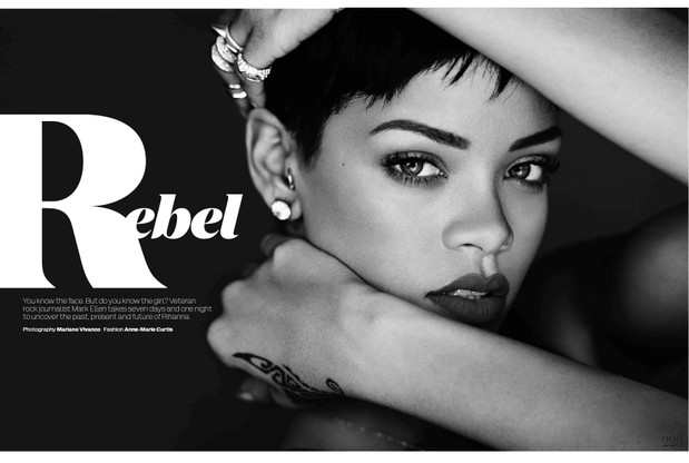Rihanna w kwietniowym ELLE UK!