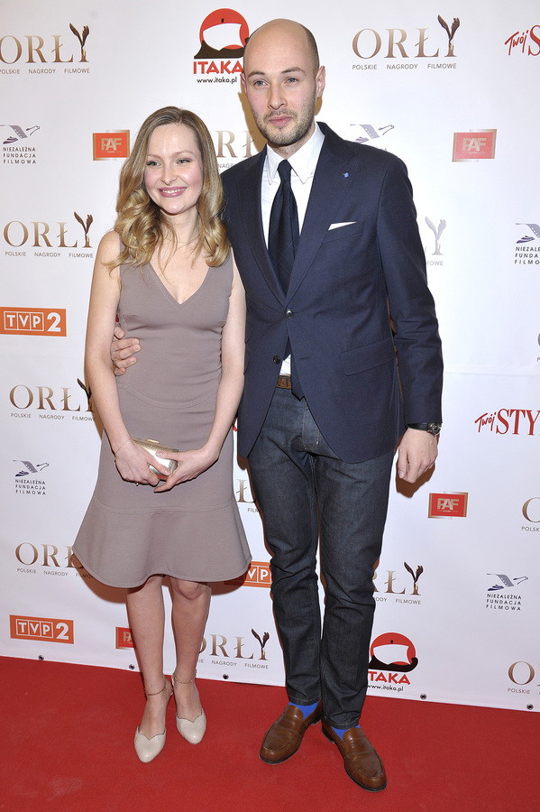Marieta Żukowska i Wojciech Kasperski na gali Orły 2013, fot. Akpa