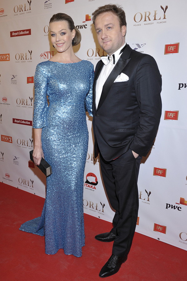 Tamara Arciuch i Bartek Kasprzykowski na gali Orły 2013, fot. Akpa