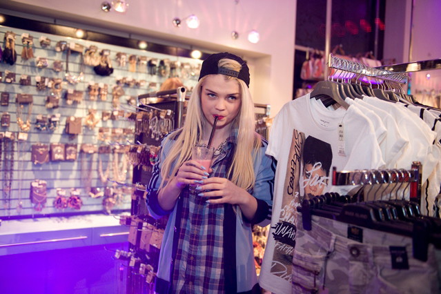 Goście na premierze kolekcji Rihanna for River Island