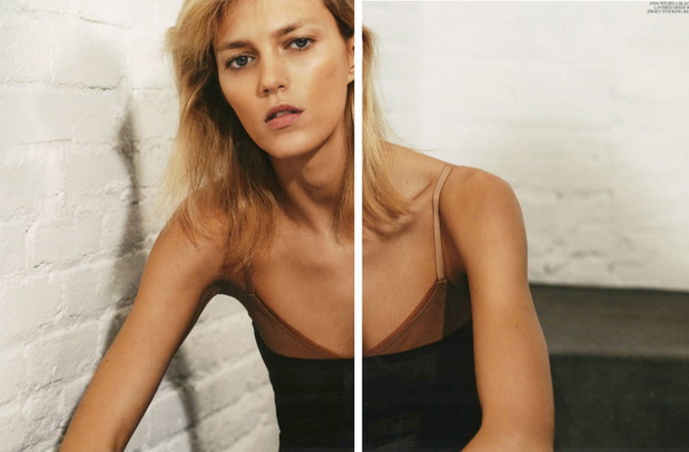 Anja Rubik w Self Service Magazine wiosna-lato 2013