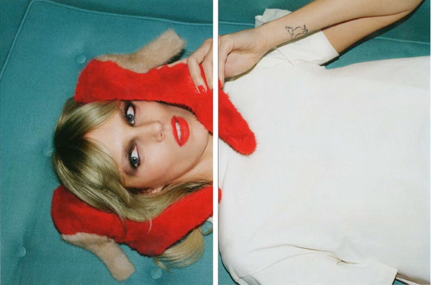 Anja Rubik w Self Service Magazine wiosna-lato 2013