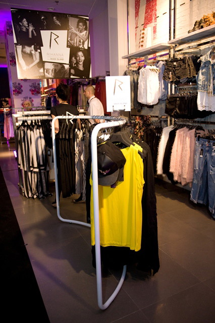 Goście na premierze kolekcji Rihanna for River Island