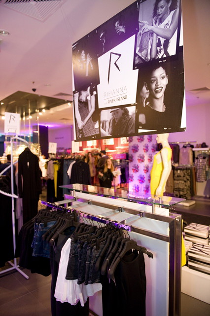 Goście na premierze kolekcji Rihanna for River Island
