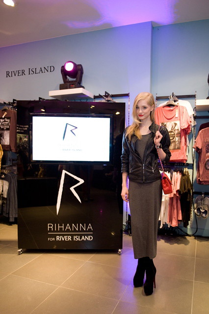 Goście na premierze kolekcji Rihanna for River Island