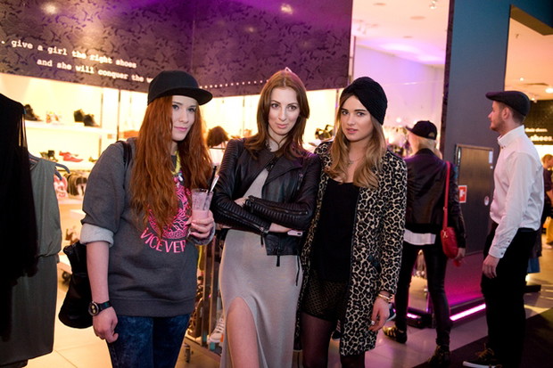 Goście na premierze kolekcji Rihanna for River Island