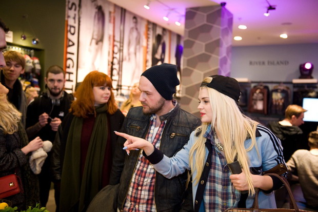 Goście na premierze kolekcji Rihanna for River Island
