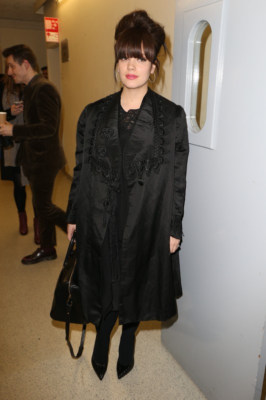 Gwiazdy na Paris Fashion Week: Lily Allen na pokazie Etam, fot. East News