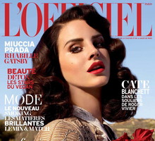 Lana Del Rey w L'Officiel Paris, 04.2014, fot. Nicole Nodland for L'Officiel Paris/ pdfmagazines