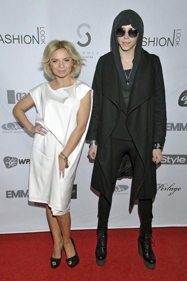 Goście na Silesia Fashion Look: Paulina Biernat i Michał Szpak, fot. Akpa