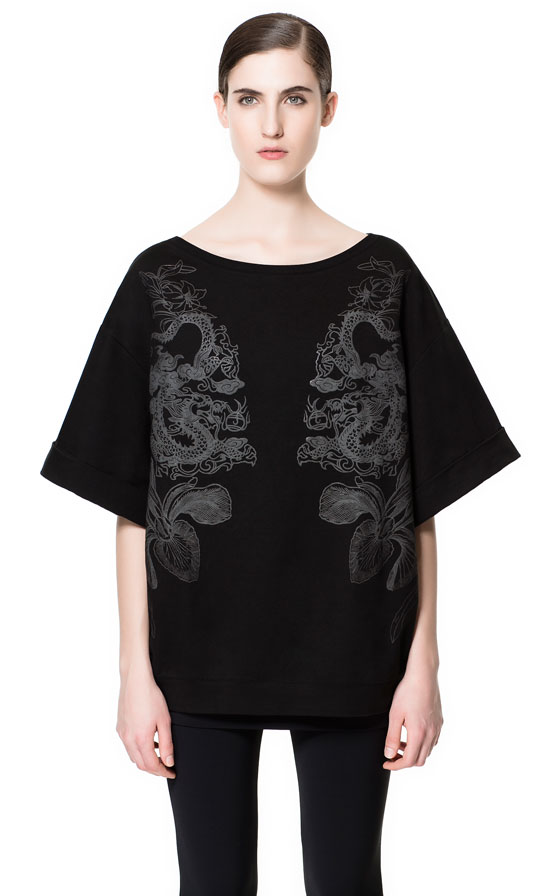 Bluzy Zara - odpowiedź sieciówki na streetwear?