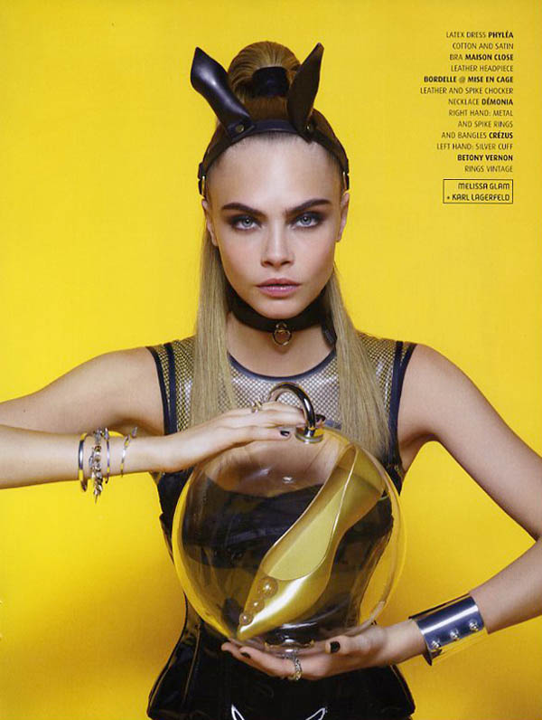 Cara Delevingne i Karl Lagerfeld dla Melissa CAŁA SESJA