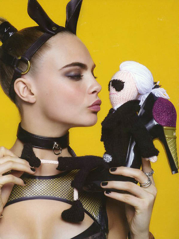 Cara Delevingne i Karl Lagerfeld dla Melissa CAŁA SESJA