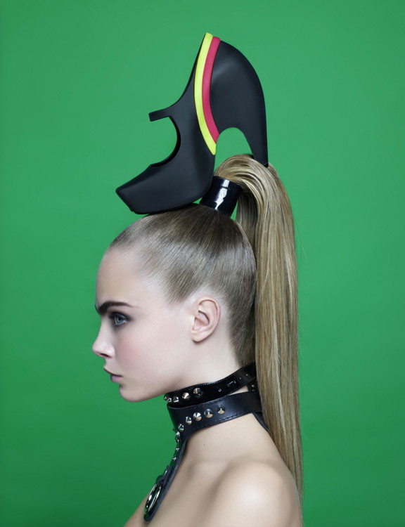 Cara Delevingne i Karl Lagerfeld dla Melissa CAŁA SESJA