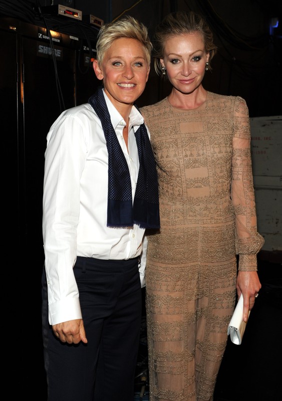 Gwiazdy piszą książki: Ellen DeGeneres ma na swoim koncie trzy książki, a Portia de Rossi opublikowała historię swoich zmagań z anoreksją i bulimią. fot. East News