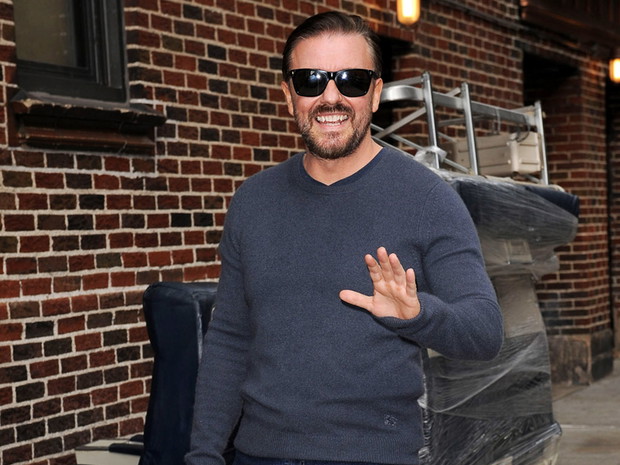 Gwiazdy piszą książki: Ricky Gervais napisał serię książek dla dzieci Flanimalf, fot. Cover Media