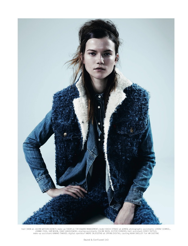 Kasia Struss i Patrycja Gardygajło w Dazed & Confused