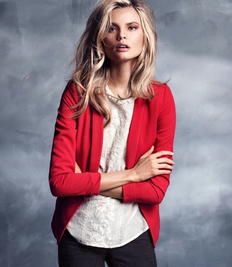 Magda Frąckowiak w lookbooku H&M Modern Boho