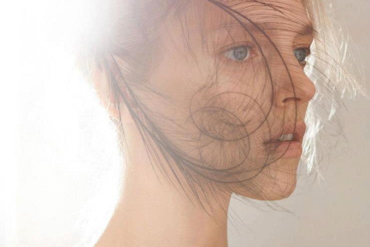 Anja Rubik w "Natural Beauty", albumie Jamesa Houstona