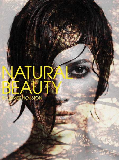 Anja Rubik w Natural Beauty, albumie Jamesa Houstona