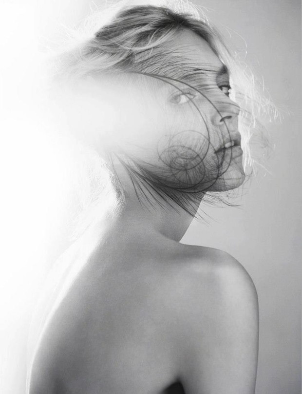 Anja Rubik w Natural Beauty, fot. James Houston