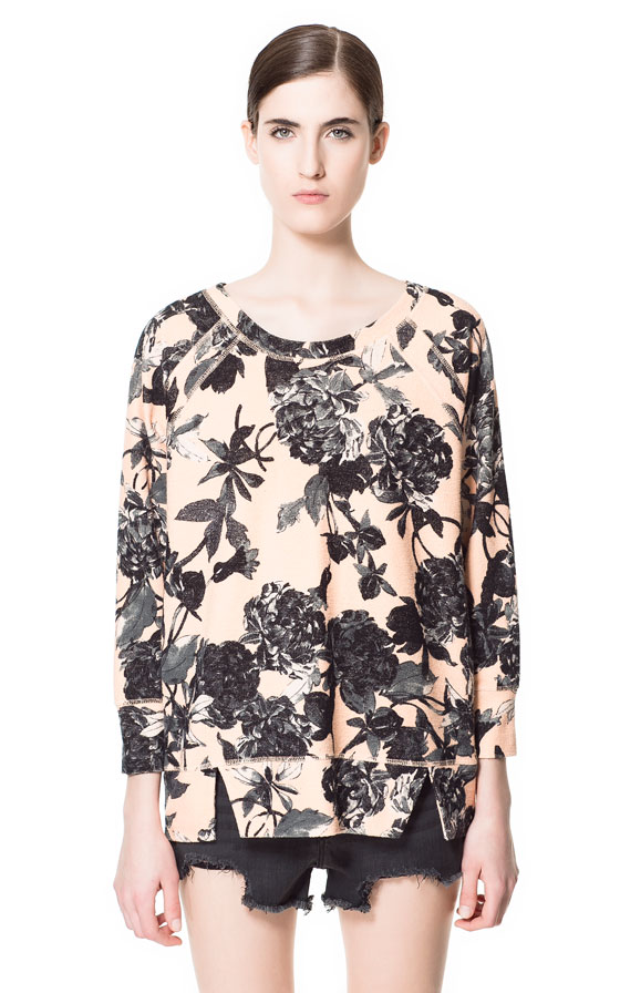 Bluzy Zara - odpowiedź sieciówki na streetwear?