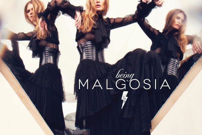 Małgosia Bela w Muse jako muza Saint Laurent