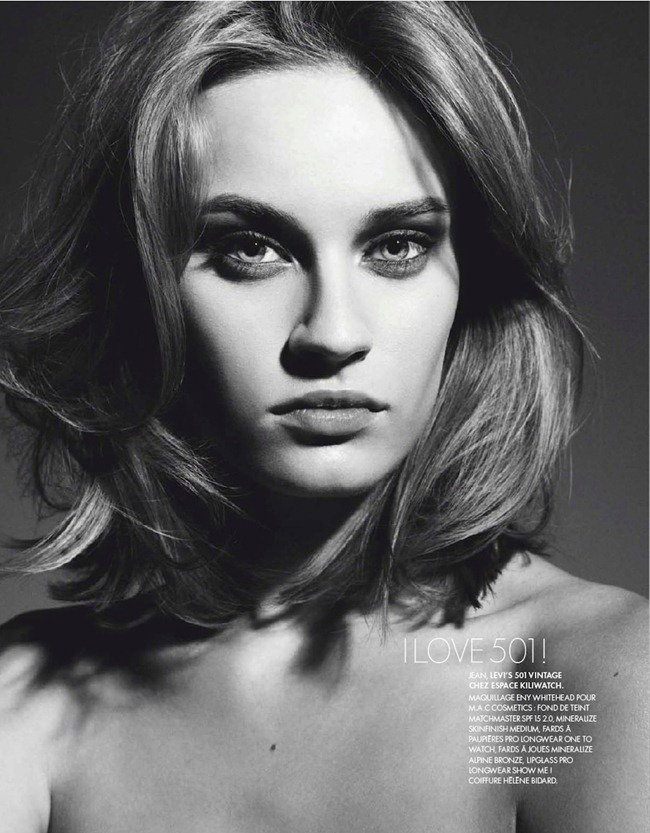 Paulina Heiler, ELLE France, luty 2013, fot. Wendelin Spiess