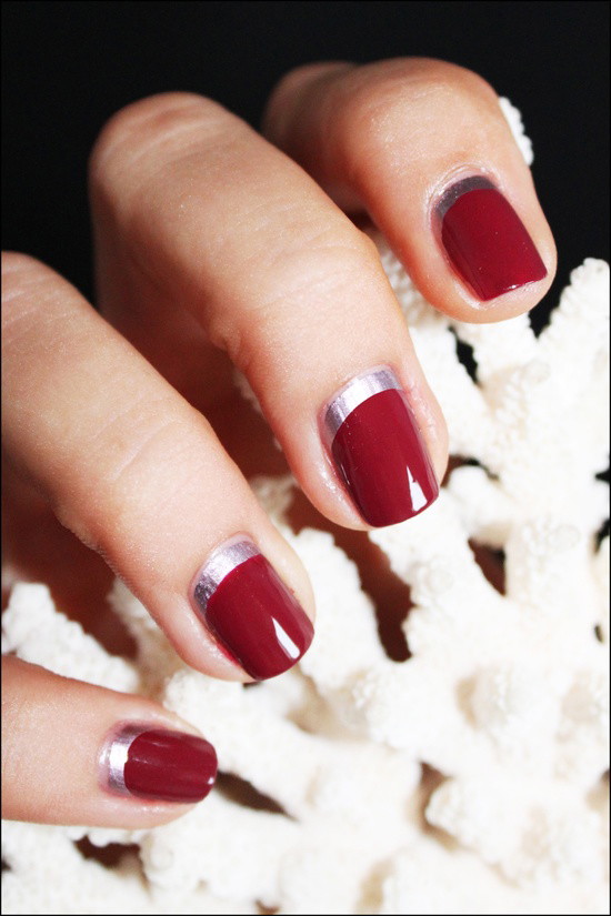 French manicure na wiosnę 2013