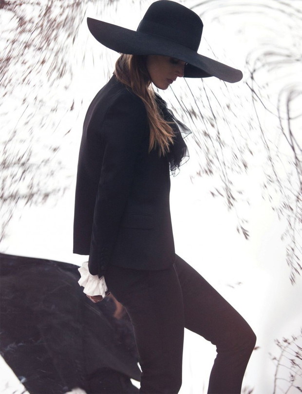  Małgosia Bela w Muse jako muza Saint Laurent, fot. David Bellemere