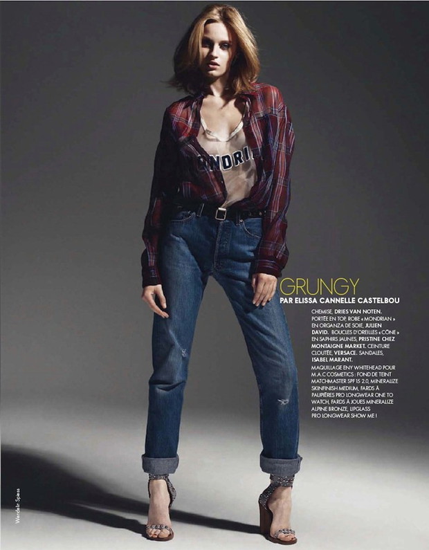 Paulina Heiler, ELLE France, luty 2013, fot. Wendelin Spiess